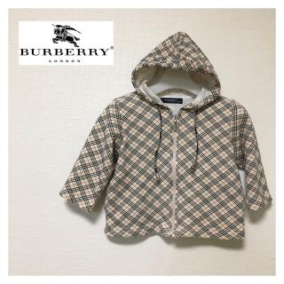 バーバリー(BURBERRY)のBURBERRY バーバリー　アウター　パーカー　80 ノバチェック(ジャケット/コート)