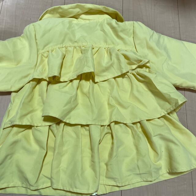 moujonjonフリルジャケット キッズ/ベビー/マタニティのキッズ服女の子用(90cm~)(ジャケット/上着)の商品写真