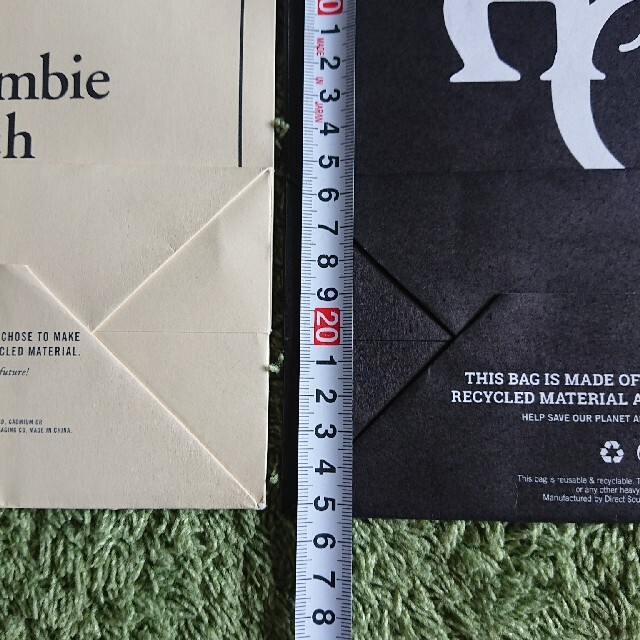 Abercrombie&Fitch(アバクロンビーアンドフィッチ)の【Abercrombie&Fitch】ショッパー・紙袋 メンズのバッグ(その他)の商品写真