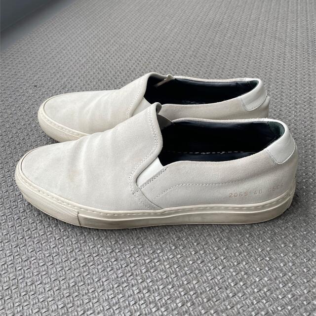 並行輸入品【新品未使用】 COMMON PROJECTS コモンプロジェクト スニーカー 靴 スリッポン SLIP ON IN SUEDE 5215 【42（約27.0cm）/GREEN】