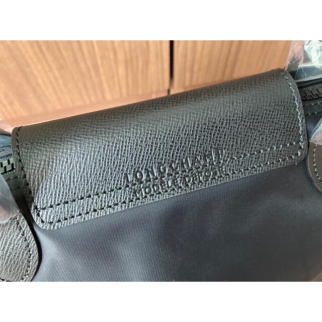 新品　ロンシャン ルプリアージュ　ネオ　トップハンドルバッグ S ブラック レディースのバッグ(トートバッグ)の商品写真