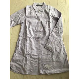 ミルクフェド(MILKFED.)の【美品】ミルクフェド　シャツワンピース(ひざ丈ワンピース)