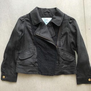 超美品 TOCCA ライダース ノーカラー ジャケット トッカ