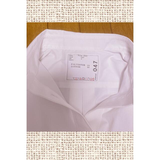 sacai(サカイ)のSacai サカイ　『未使用　美品』SCW定番　ポプリン　ドレス　シャツ　白 レディースのトップス(シャツ/ブラウス(長袖/七分))の商品写真