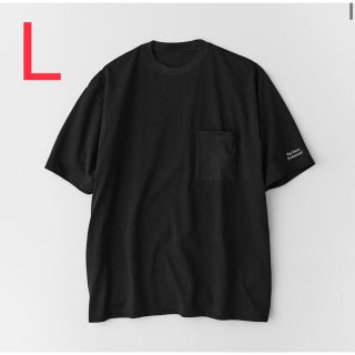 ワンエルディーケーセレクト(1LDK SELECT)のennoy POCKET T-SHIRTS BLACK x WHITE L(Tシャツ/カットソー(半袖/袖なし))