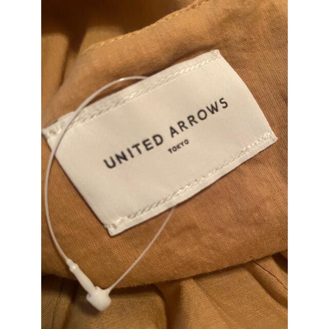 UNITED ARROWS(ユナイテッドアローズ)のユナイテッドアローズ　コットンフレアロングワンピース レディースのワンピース(ロングワンピース/マキシワンピース)の商品写真