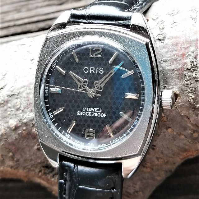 ●美品！●オリス■ORIS 手巻き機械式ヴィンテージメンズ腕時計アンティーク