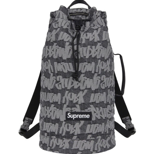 Supreme Fat Tip Jacquard Denim Backpack