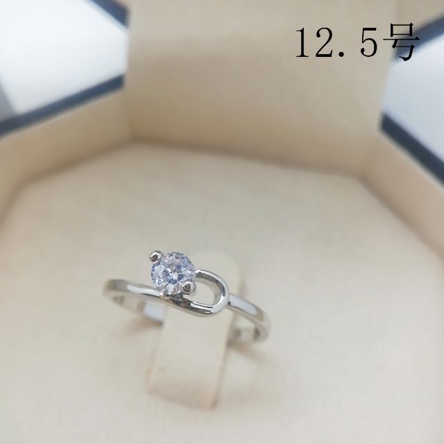 tt12055閉店セール12.5号リングジルコニアリング レディースのアクセサリー(リング(指輪))の商品写真