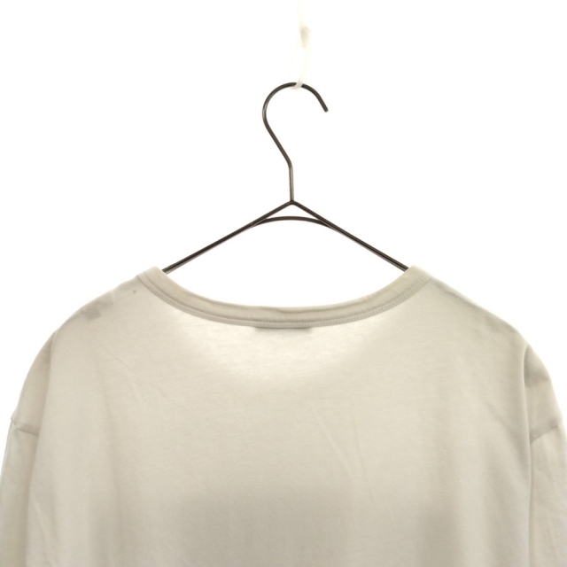 MONCLER(モンクレール)のMONCLER モンクレール MAGLIA T-SHIRTS プリント半袖Tシャツカットソー ホワイト E20918048350 8390T メンズのトップス(Tシャツ/カットソー(半袖/袖なし))の商品写真
