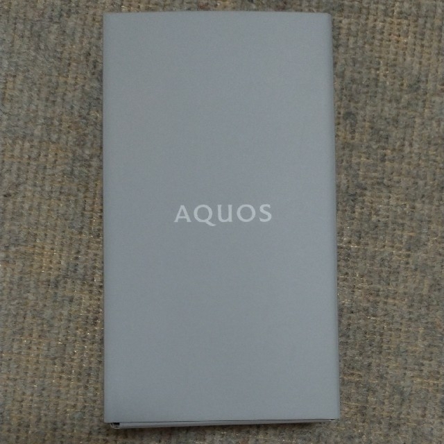 SHARP スマートフォン AQUOS sense6 6GB128GB シルバー20GHz