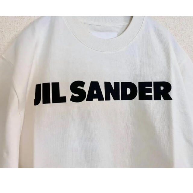 Jil Sander - 22SS【新品】JIL SANDER ロゴ プリント コットン Tシャツ