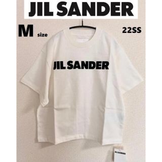 ジルサンダー(Jil Sander)の22SS【新品】JIL SANDER　ロゴ プリント コットン Tシャツ M(Tシャツ(半袖/袖なし))