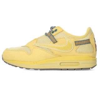 ナイキ(NIKE)のナイキ ×トラヴィススコット/Travis Scott AIR MAX 1  CACTUS JACK GOLD DO9392-700 エアマックス1ゴールドローカットスニーカー  メンズ 26.5cm(スニーカー)