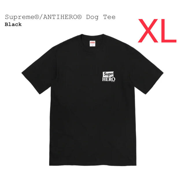 Supreme(シュプリーム)のsupreme ANTIHERO dog Tee XL メンズのトップス(Tシャツ/カットソー(半袖/袖なし))の商品写真