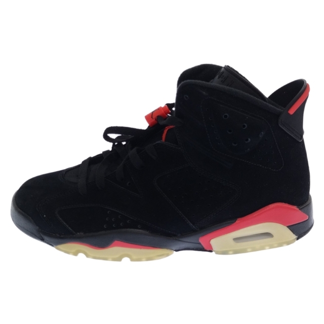 NIKE(ナイキ)のNIKE ナイキ AIR JORDAN 6 INFRARED PACK 2足 セット ジョーダン インフラレッド ハイカット スニーカー ホワイト/ブラック 398850 901 メンズの靴/シューズ(スニーカー)の商品写真