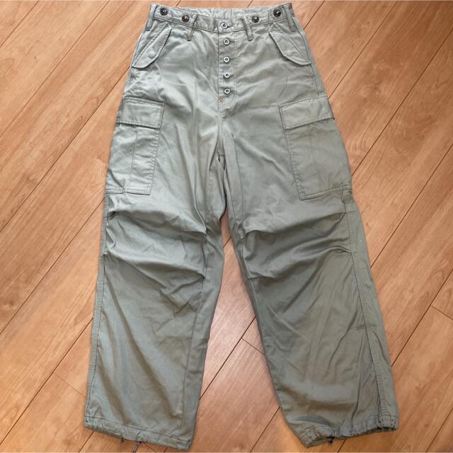 sugarhill HERRINGBONE ARMY CARGO PANTS