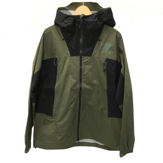 ☆☆Jack Wolfskin ジャックウルフスキン CLOUDBURST ジャケット XXL メンズ 5027611-5066806 カーキ×ブラック