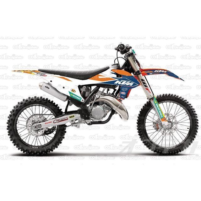 19-21 KTM SX SXF XC XCF デカール ステッカー co2