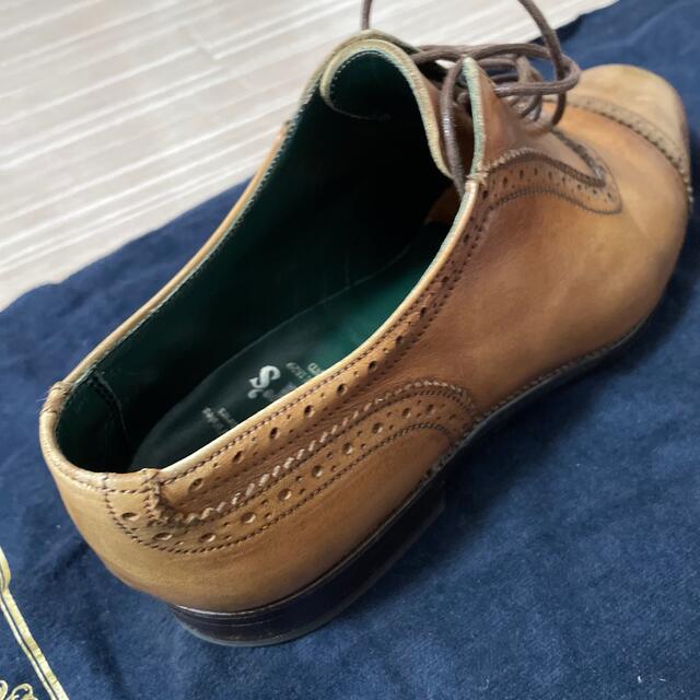 Trickers(トリッカーズ)のトレーディングポスト別注トリッカーズ　UK5.5 オーダー品　とアレンエドモンズ メンズの靴/シューズ(ドレス/ビジネス)の商品写真