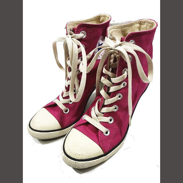 CONVERSE(コンバース)のコンバースチャックシスターズ オールスター ヒール ハイ スニーカー ピンク  レディースの靴/シューズ(ハイヒール/パンプス)の商品写真