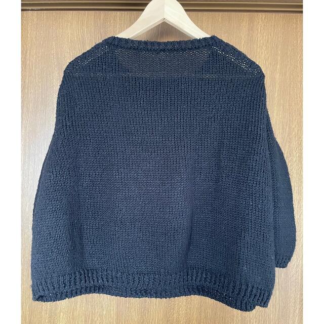 arts ＆ science Short sleeve crop sweater