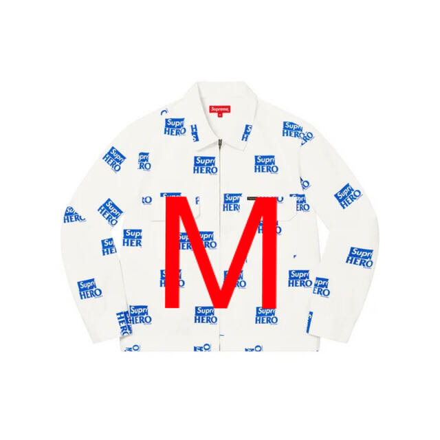 Supreme(シュプリーム)のSupreme ANTIHERO Work Jacket 白 M メンズのジャケット/アウター(ブルゾン)の商品写真