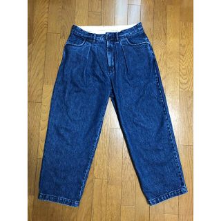 ワンエルディーケーセレクト(1LDK SELECT)のFARAH two tuck Wide Tapered denim Pants (デニム/ジーンズ)