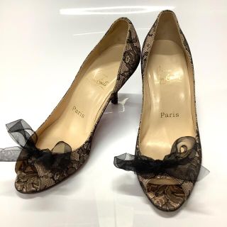 ルブタン(Christian Louboutin) レース ハイヒール/パンプス ...