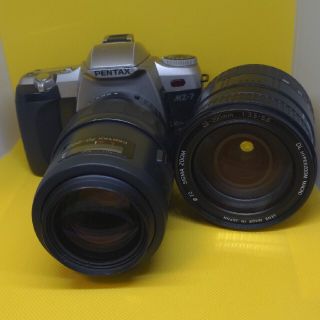 ペンタックス(PENTAX)のPENTAX MZ-7 ズームレンズ2本(フィルムカメラ)