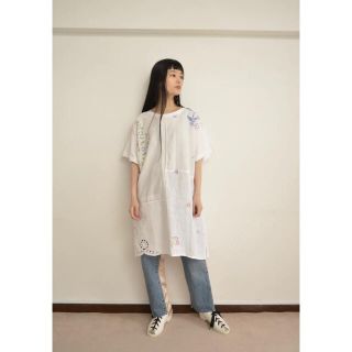 イェーライト(YEAH RIGHT!)のイェーライト　WHT TABLE CLOTH OP/COL(Tシャツ(半袖/袖なし))