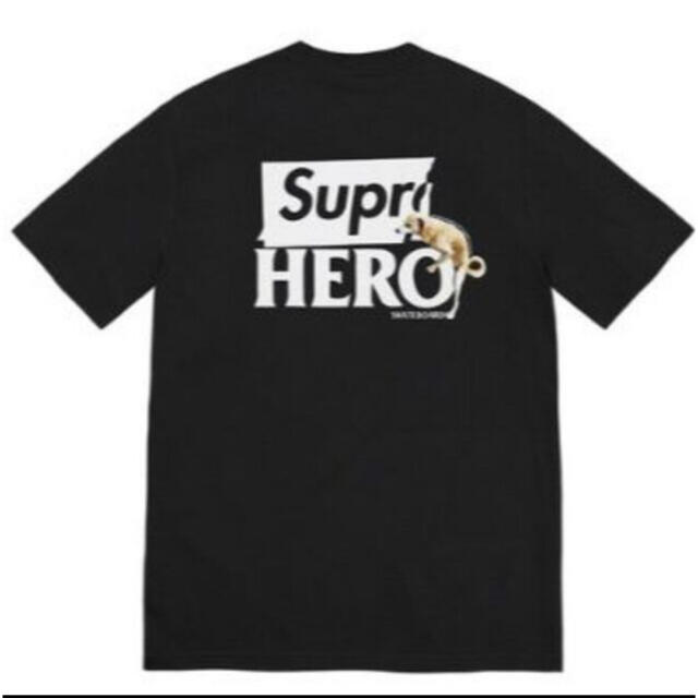 supreme Anti Hero Dog Tee BLACK