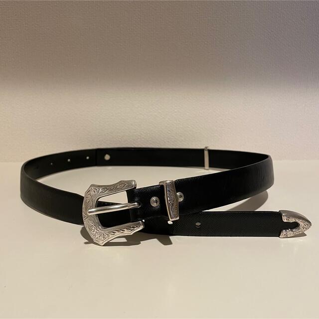 短納期対応 【TOGA BELT VIRILIS】METAL LEATHER METAL LEATHER ベルト ...