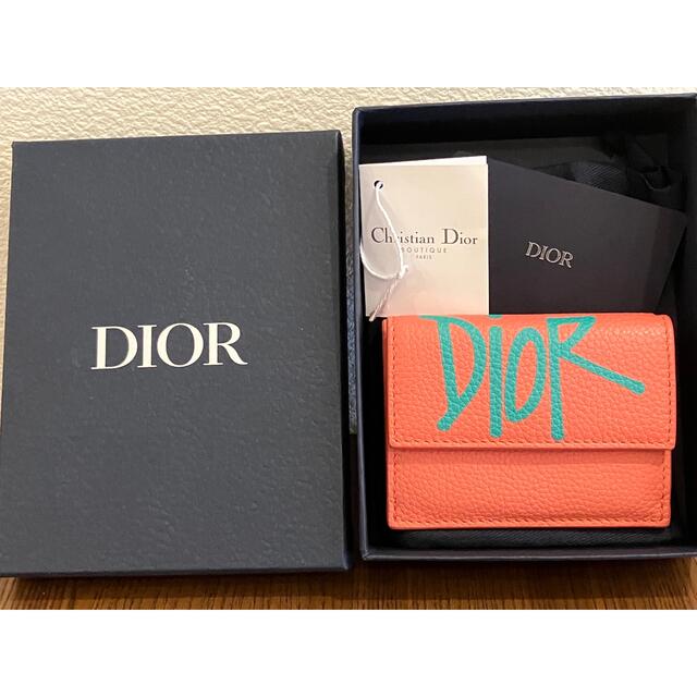 DIOR AND SHAWN クリスチャンディオール コンパクトウォレット 美品-