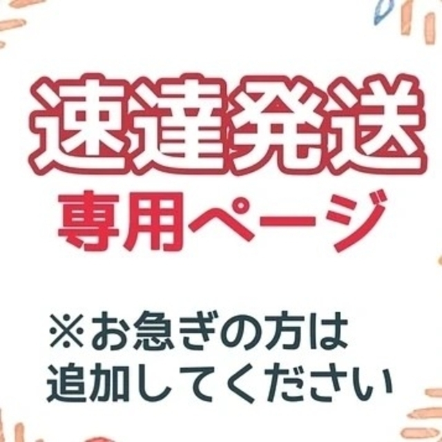 🚛速達発送専用ページ🚛 ε≡≡ﾍ( ´Д`)ﾉの通販 by のんのんびより｜ラクマ