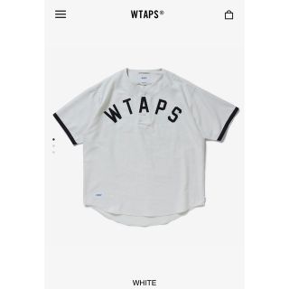 ダブルタップス(W)taps)の新品未使用 22SS Wtaps LEAGUE / SS / white / L(シャツ)