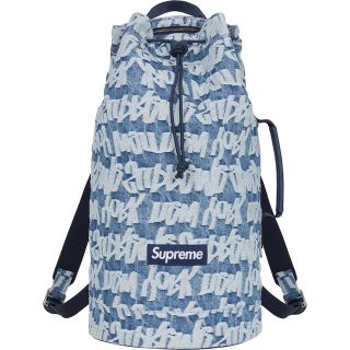 シュプリーム(Supreme)のシュプリーム　Fat Tip Jacquard Denim Backpack(バッグパック/リュック)