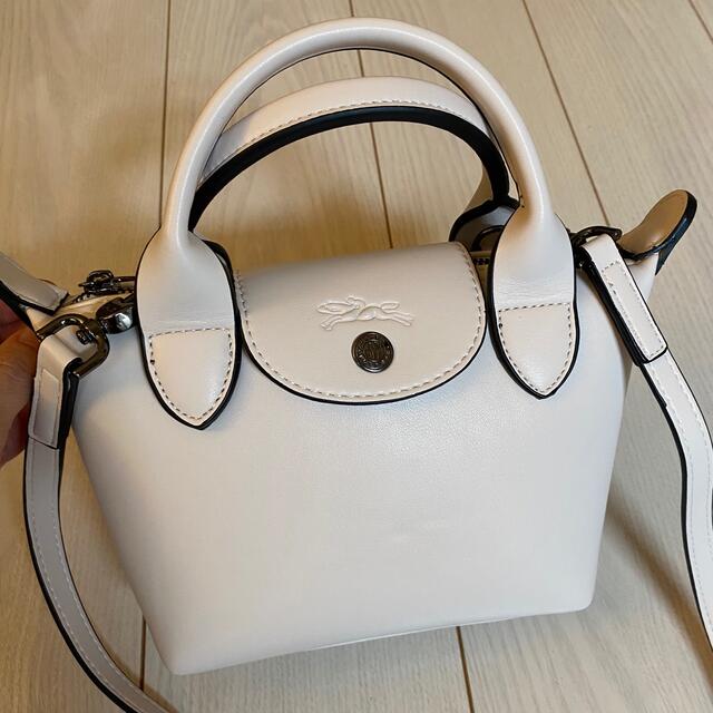 新品 ロンシャン LONGCHAMP ショルダーバッグ ル・プリアージュ キュイール