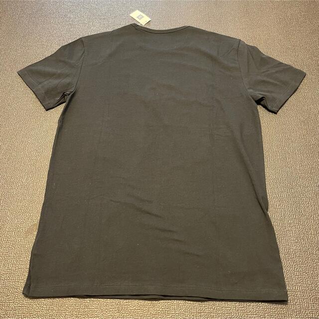 GAP(ギャップ)のブドウ様専用　Tシャツ　GAP 黒色　無地　Uネック　未使用品 メンズのトップス(Tシャツ/カットソー(半袖/袖なし))の商品写真