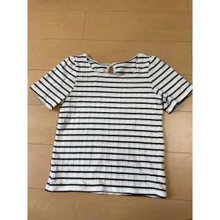 マジェスティックレゴン(MAJESTIC LEGON)のボーダートップス(Tシャツ/カットソー(半袖/袖なし))