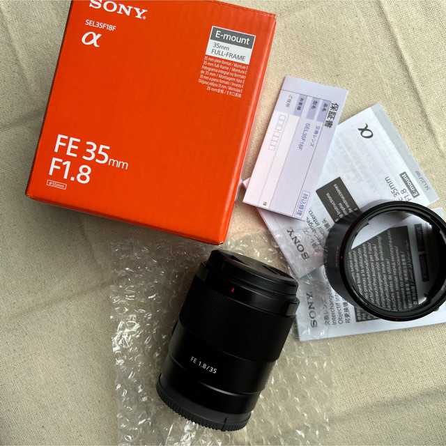 30%OFF】 まさかず - SONY Sony SEL35F18F F1.8 35mm FE レンズ(単