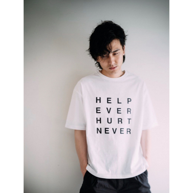 ブラック藤井風　HEHN顔Tシャツ