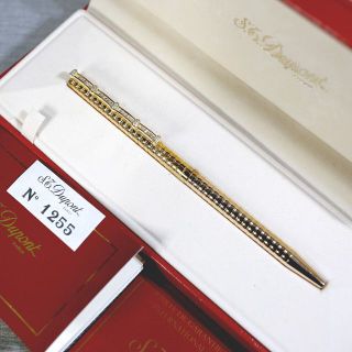 エステーデュポン(S.T. Dupont)の★マーシー様専用　デュポン １８Ｋ ゴールド ダイヤ ０．６４ＣＴ ボールペン(ペン/マーカー)