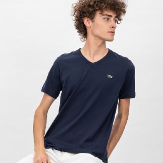 ゆったり ラコステ メンズ Tシャツ トップスblue フェルマート Lacoste やブランド