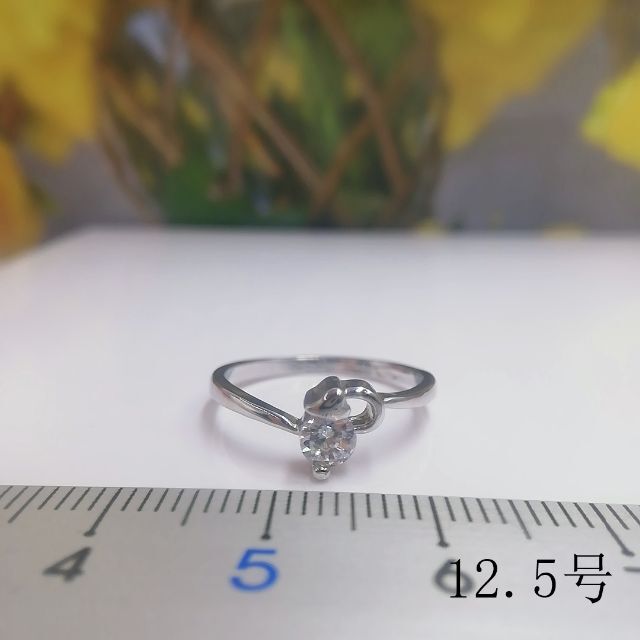 tt12067閉店セール12.5号リングジルコニアリング レディースのアクセサリー(リング(指輪))の商品写真