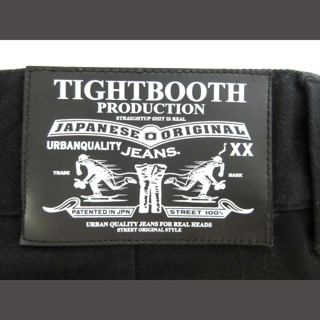 other(アザー)のタイトブース TIGHTBOOTH TBPR ストレッチ パンツ 黒 XL メンズのパンツ(スラックス)の商品写真