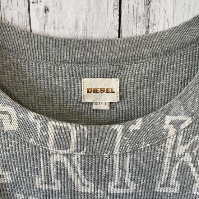 DIESEL(ディーゼル)のDIESEL ディーゼル ロンT プリント ロングTシャツ メンズのトップス(Tシャツ/カットソー(七分/長袖))の商品写真