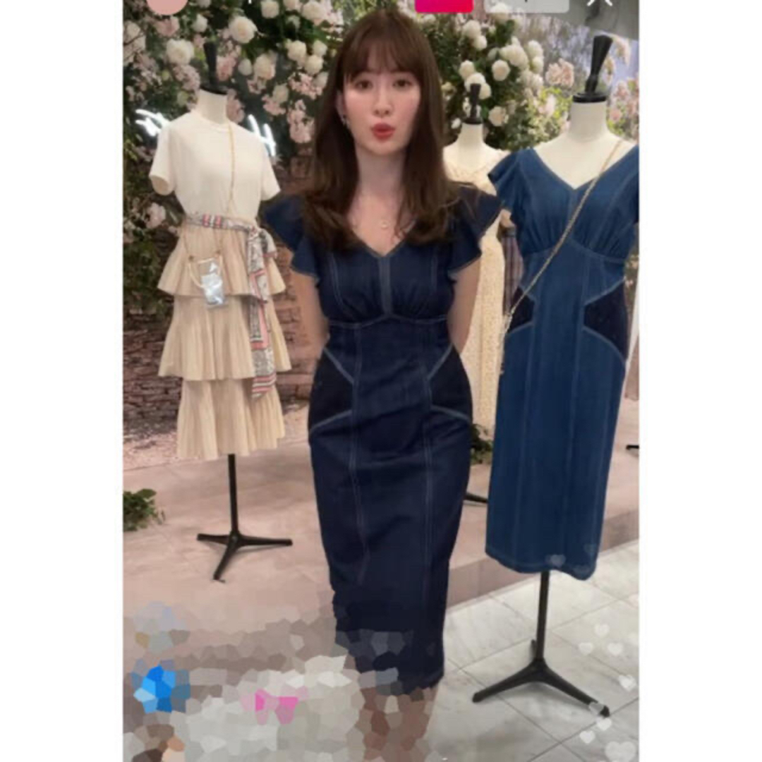 Her lip to - herlipto デニムワンピース 2021 summerの通販 by Her lip to - herlipto デニムワンピース 2021 summerの通販 by