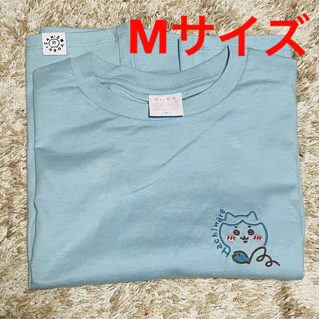 GU(ジーユー)のちいかわ　GU コラボ　Tシャツ　ハチワレ　M レディースのトップス(Tシャツ(半袖/袖なし))の商品写真