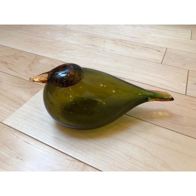 Grass Eider グラスエイダー iittalaバード置物